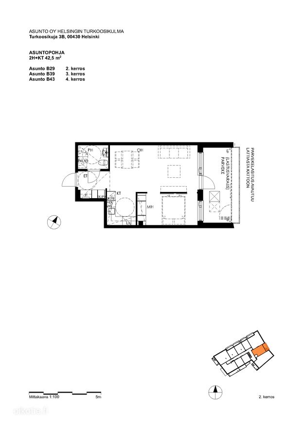 Turkoosikuja 3 B 39 – photo 2