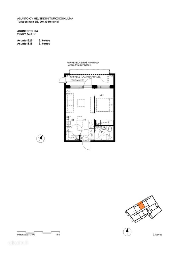 Turkoosikuja 3 B 36 – photo 2